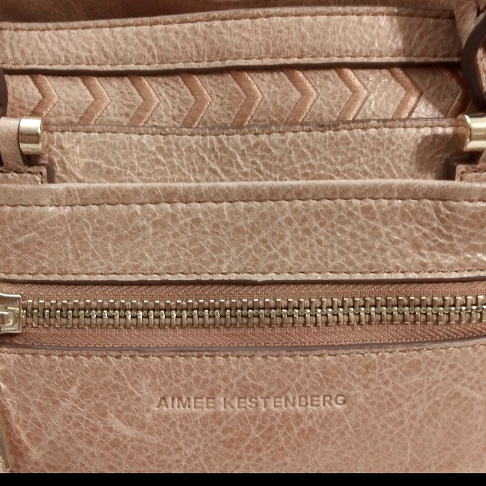 Aimee Kestenberg Genuine Leather Bag. Shoulder Bag, Women’s Handbag, Purse - Picture 6 of 13